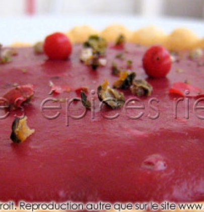 Petites tartelettes au “raspberry curd” (framboises) et 5 baies