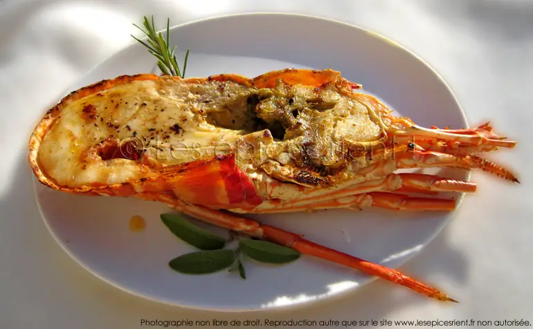 Queue De Langouste à La Fève De Tonka