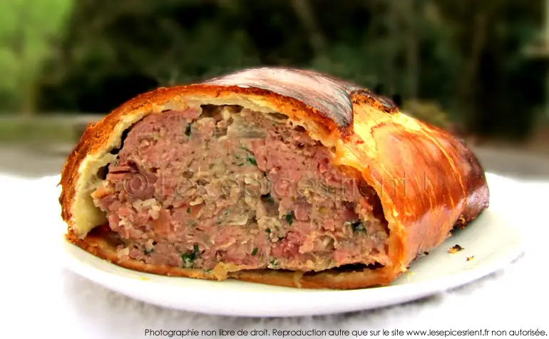 Pâté en croûte, facile à préparer