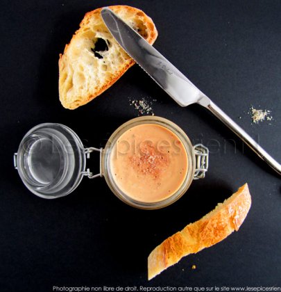 Tartinade onctueuse de foie de volaille façon foie gras