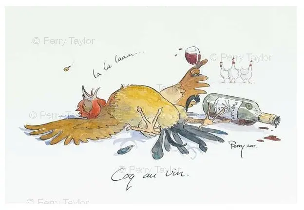 Le coq au vin de Perry Taylor