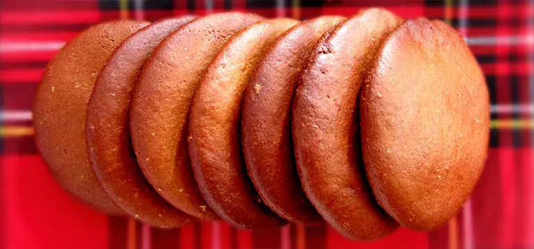 Biscuits croquants au miel de châtaignier et gingembre