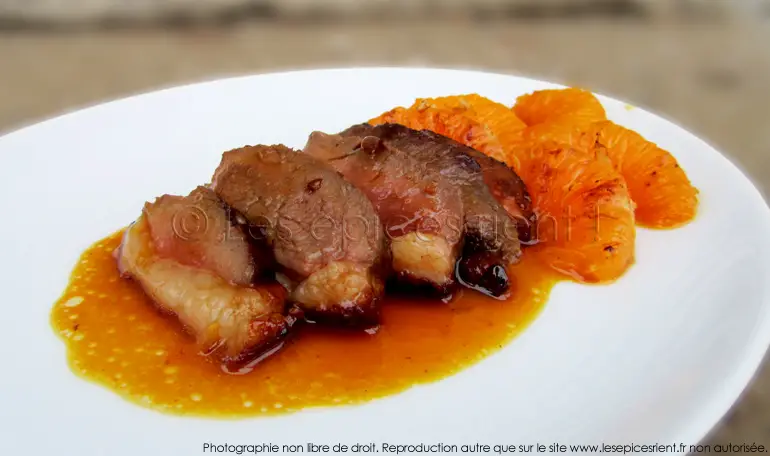 Magret De Canard Aux Clementines Et Cointreau Les Epices Rient