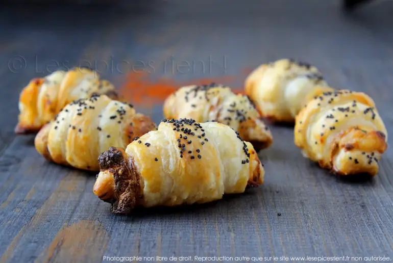 Mini Croissants Aperitifs Vache Qui Rit Paprika Doux Les