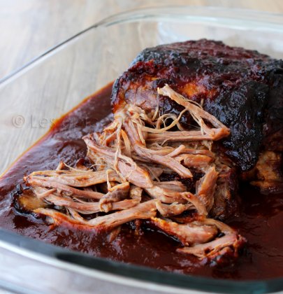 “Pulled Pork” : Porc effiloché tout tendre, sauce Barbecue